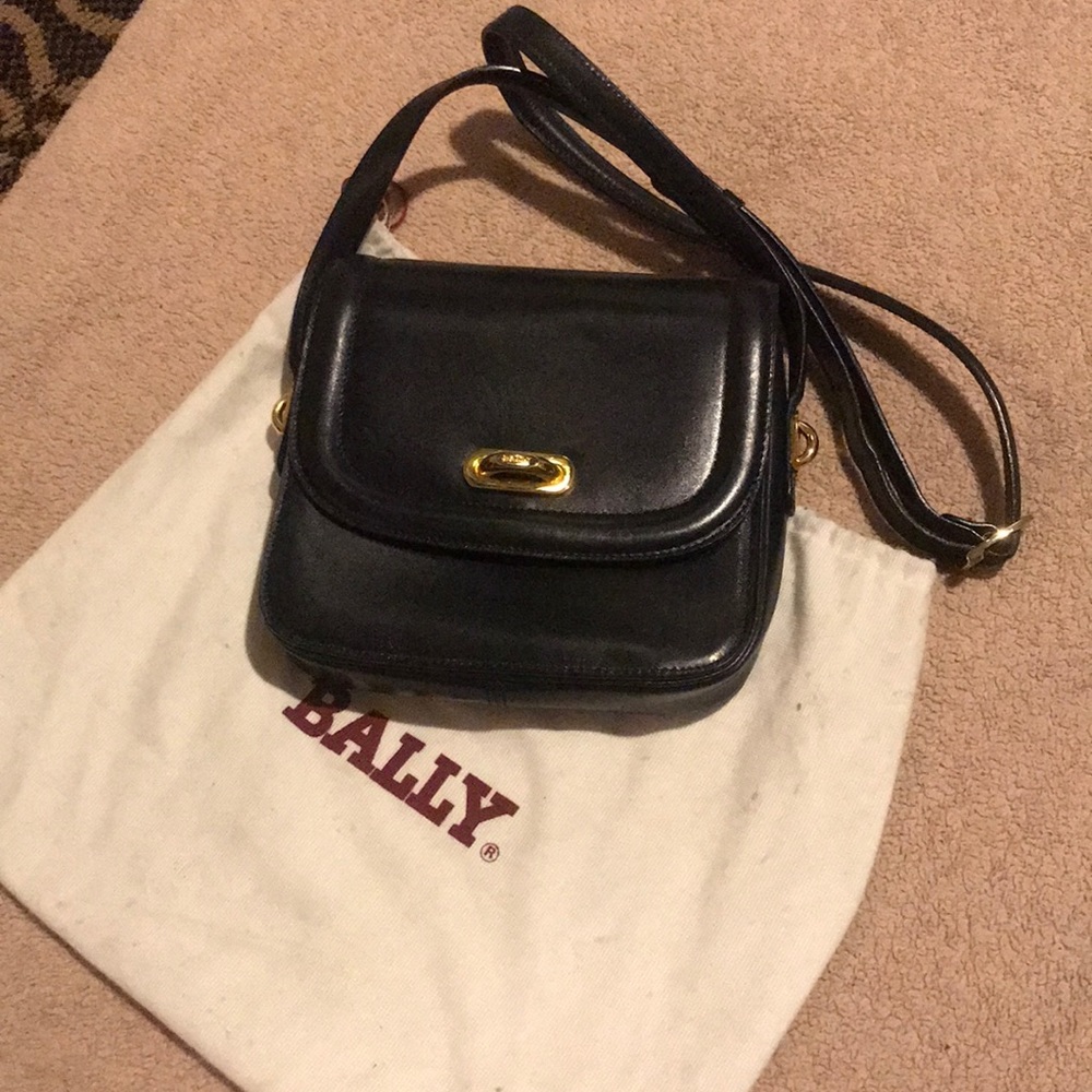 Black Bally purse